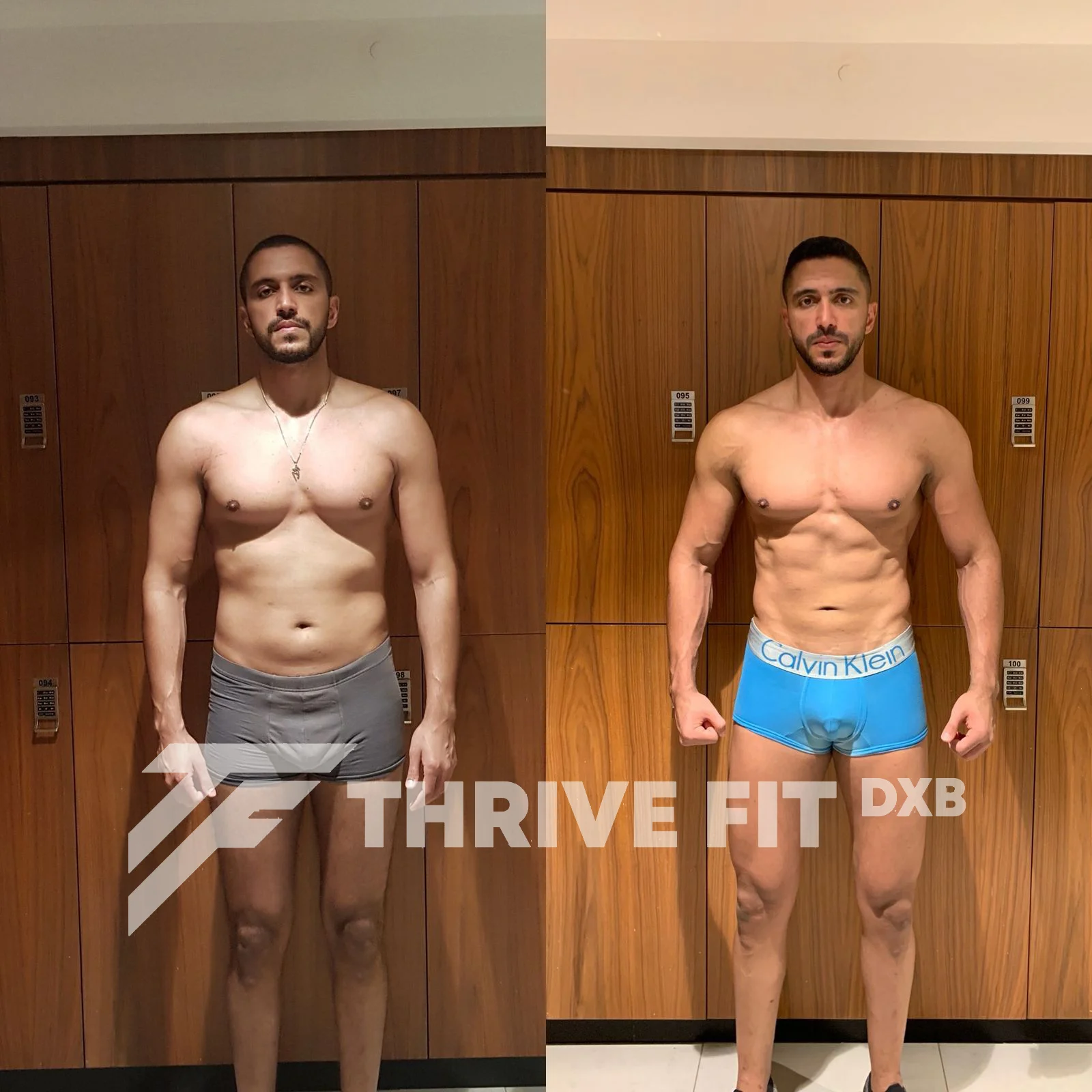 Dubai personal training fat loss transformation before and after